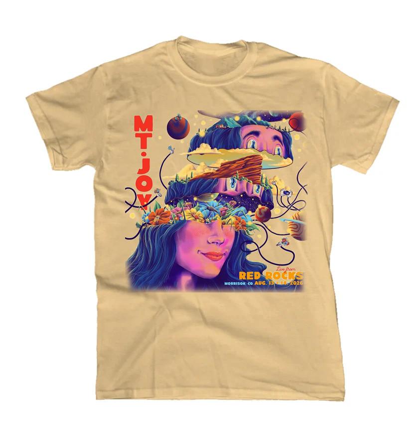 Collection Mt. Joy Tours Band Gift For Fan Full size S to 5XL T-shirt MD1553 Unisex T-Shirt XXXXL