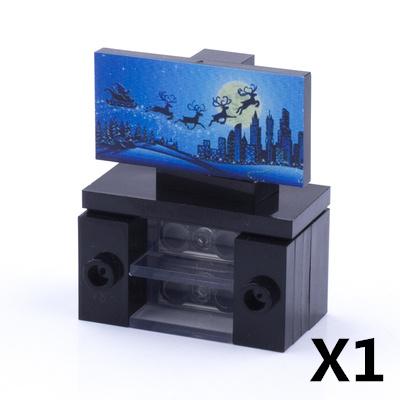 DIY City Decoration Home Building Block Accessories Bed TV Sofa Refrigerator Dining Table Sweeper Phone Brick Gift Toy Kids J078