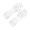 1Pair Waterproof PVC Dishwashing Gloves for Kitchen Cleaning Car Washing Window Cleaning Laundry Heavy Duty Anti Skid Household