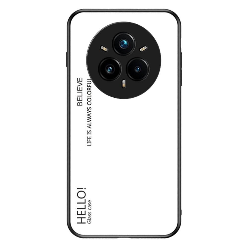 For Realme 14 Pro+ 5G Case Anti-Scratch Tempered Glass+PC+TPU Phone Cover