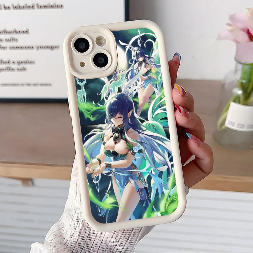 

Game GI Lauma Mobile Thicken TPU Mobile Phone Case for iPhone 17 16 15 14 13 12 11 Air Pro Max Plus Colorful Cover iPhone 14 Pro Max