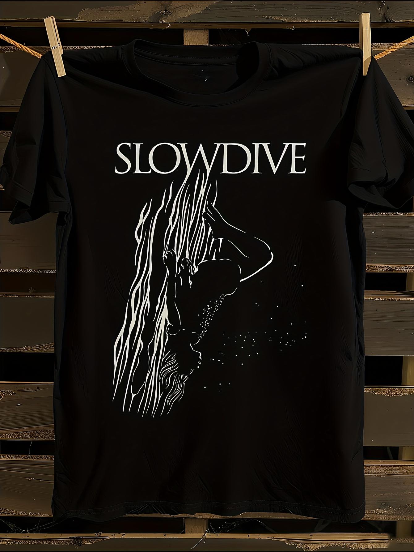 Slow Dive Band 100% Cotton T-shirt S