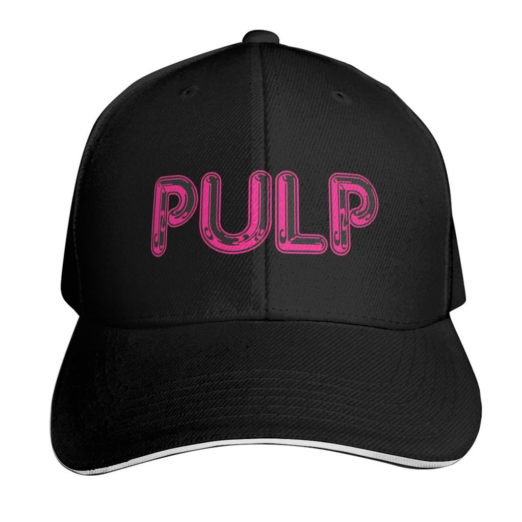 Pulp Rockband Logo Kappe Mode Lässig Baseballkappen Verstellbarer Hut Hip Hop Sommer Unisex Baseballkappen