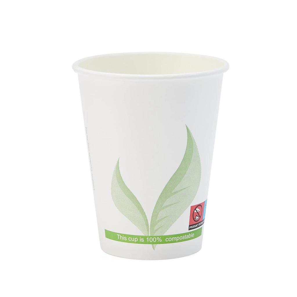 Disposable Coffee Cups, Beverage Drinking Water Juice Cups for Cafe, Picnic, Hotel, Shop