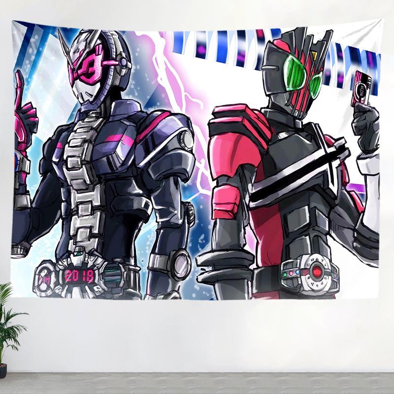 Fake Rider hanging clothspecial photography anime decorationstudent dormitory hanging blanketwall clothbirthday bedroom wall clothbackground cloth