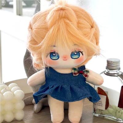 Original 20CM Cute Stuffed Cotton Doll Cartoon Kawaii Figure Character Plushie DIY Cosplay Outfit Collection Girl Toys Gift