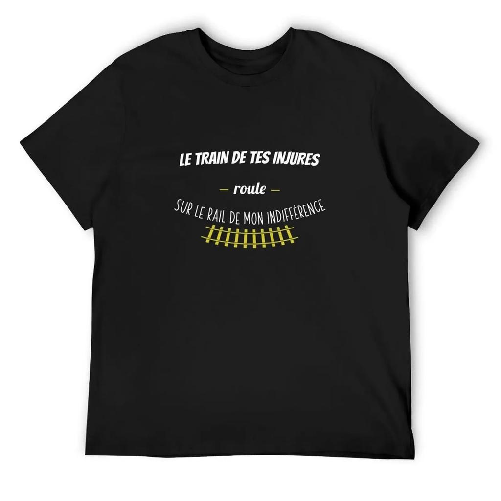Der Zug deiner Beleidigungen rollt auf dem Gleis meiner Gleichgültigkeit - Geschenkidee Das amerikanische Klasse T-Shirt