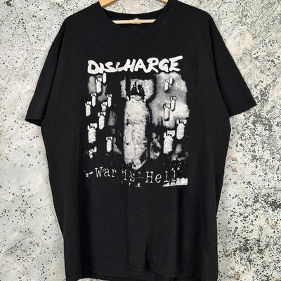 Discharge Band War Is Hell Album TShirt All Size Unisex Unisex Ub141