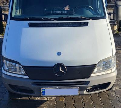 Winter Grille Cover 2002-2006, Matte for Mercedes Sprinter W901/902/903/904/905