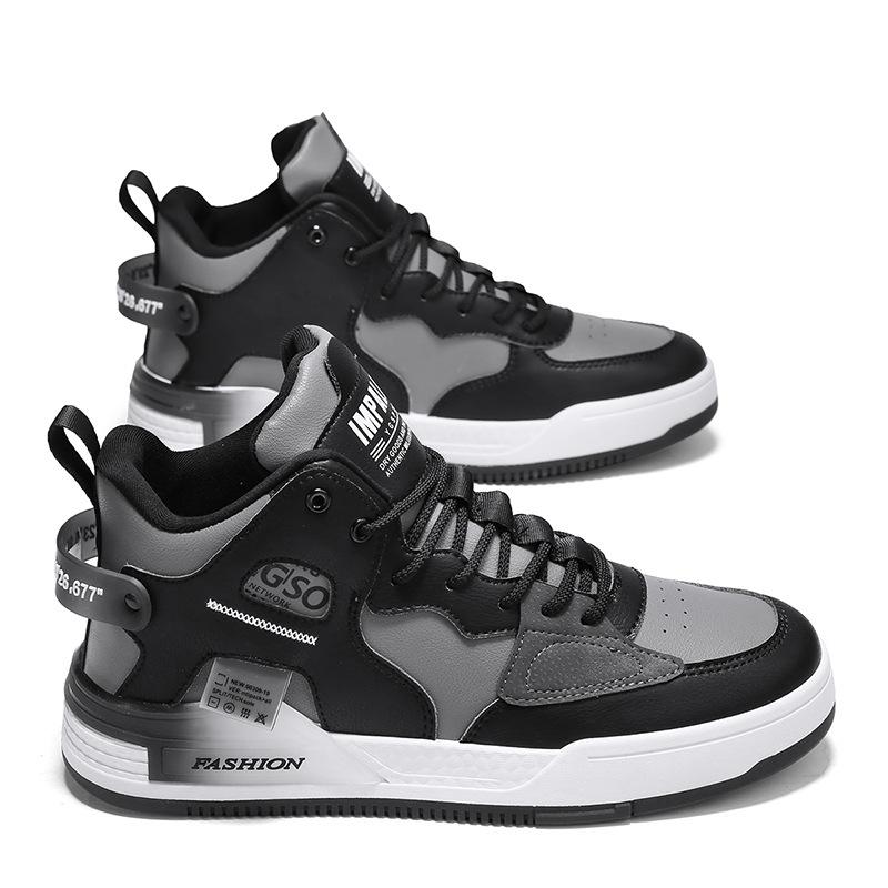 Men Casual Sneakers Light Walking Tennis Shoes for Men New Fashion Outdoor Thick Non-slip Platform Sports Board Shoes Zapatillas