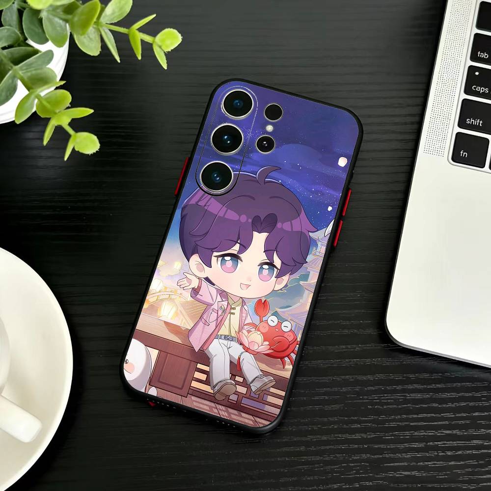 

S-Love And Deepspace Phone Case For Samsung S26,S25,S24,S23,S22,S21,S20,S30,Ultra,Plus,Fe,Note,5G Black Cover Samsung S235G