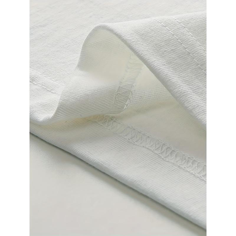 European Sizes Men's White Casual Graphic T-Shirt with Purple Liquid Drip Print & DRIP Text - Summer Short Sleeve Round Neck Tee