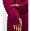 Lululemon Scuba Oversized Half Zip Hoodie Berry Rumble