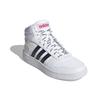 adidas Hoops 2.0 Mid White Legend Ink - FY8616
