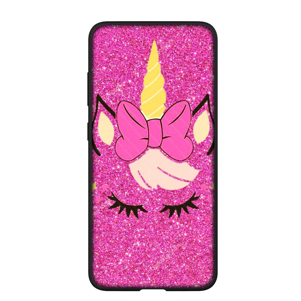 Phone Case for Samsung Galaxy S25 S23 S22 S21 S20 S24 Ultra FE A05 A06 A15 A16 A36 A37 A35 A54 A55 A56 A57 A25 A26 A53 A17 Lovely Unicorn Horse Cover