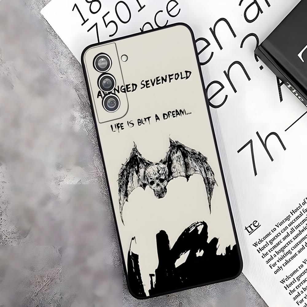 

INS A-Avenged Sevenfold Phone Case For Samsung S25 Edge S24 S23 S22 S21 S20 Ultra Plus Fe Galaxy A54 A53 A34 A25 A16 Cover Samsung S21