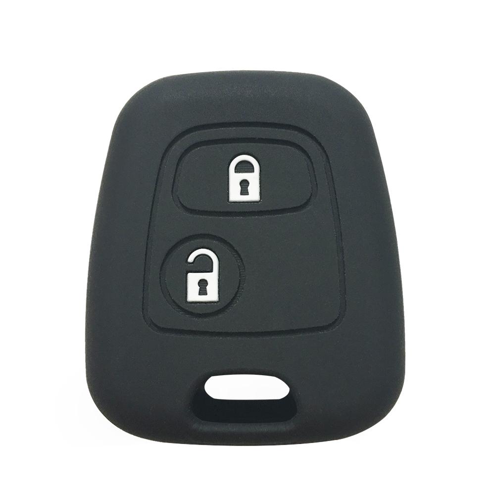 Key Cover Case for Citroen C1 C2 C3 C4 Saxo Xsara Picasso Key Cap for Peugeot 107 206 207 306 307 407 Key Case for Toyota Aygo