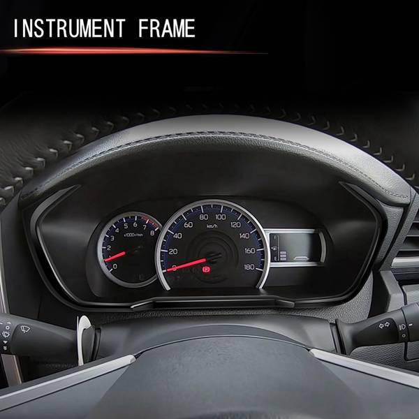 1 Pair Bright Black ABS Dashboard Trim for 2022 Toyota ROOMY