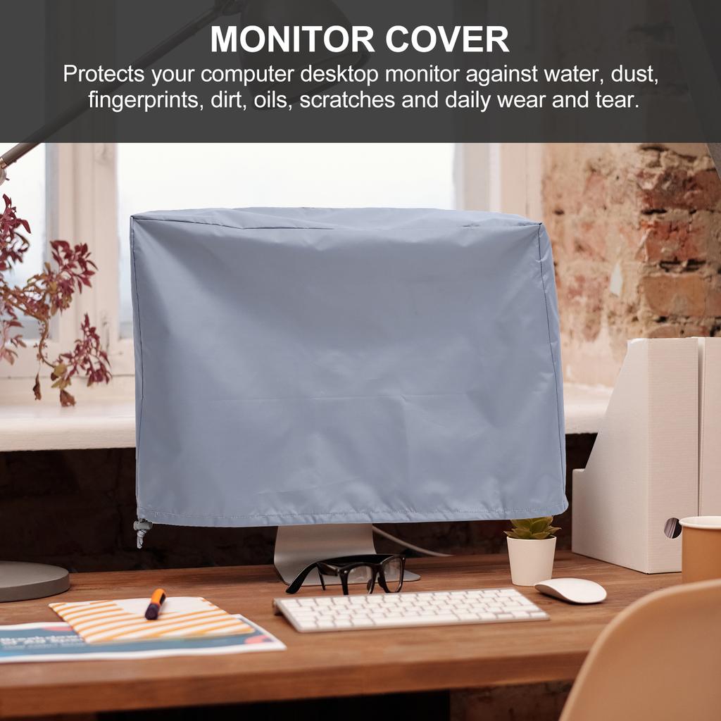 Protective Cover Monitor for Laptop Computer Monitors Oxford Cloth Desktops Screen Guard