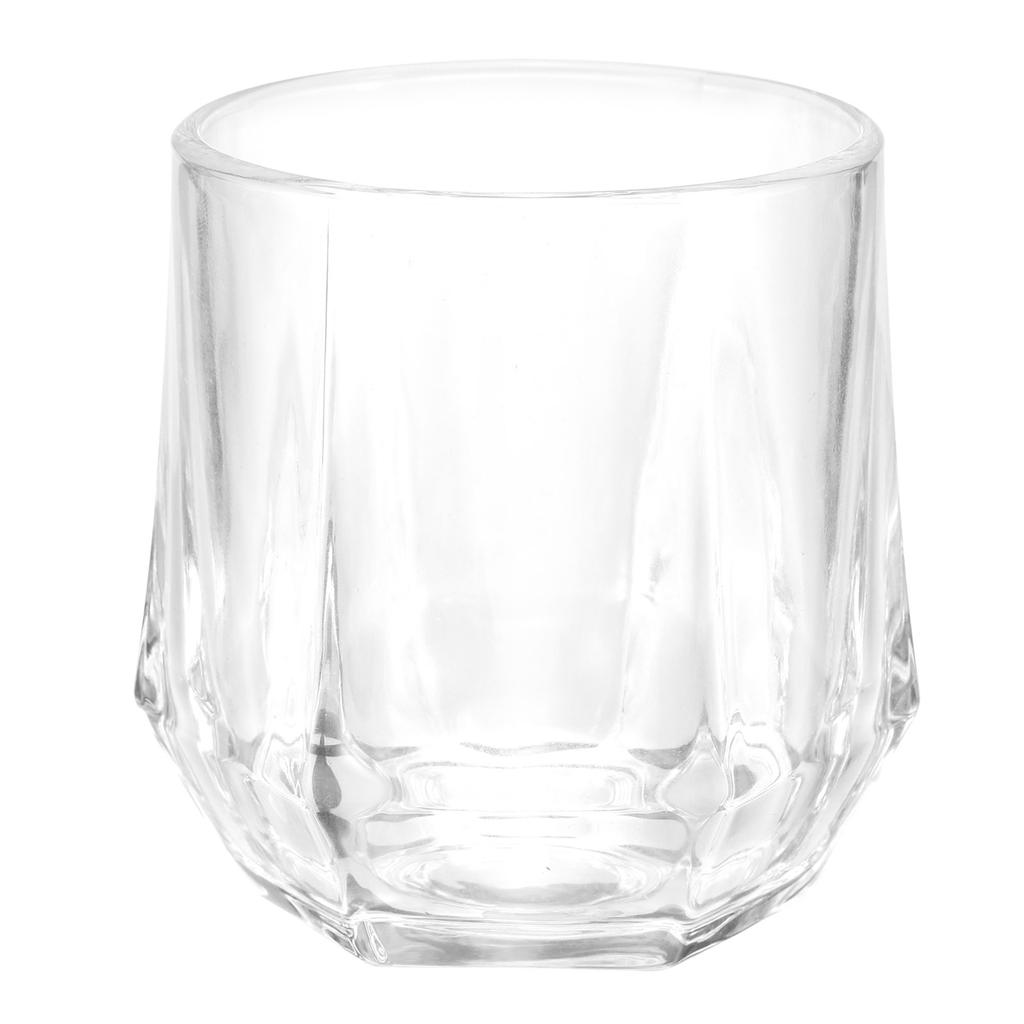 1/2 Stück Diamant Whiskeygläser 10oz Verdickte Weingläser Stiellos Geometrisches Design für Wein Rot Weißwein Geburtstage Hochzeiten