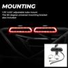 High Mount Brake Light For Car ATV Polaris RZR 1000 800 900 XP Ranger Rear Chase LED Light Bar Running Brake Reverse for Can-Am