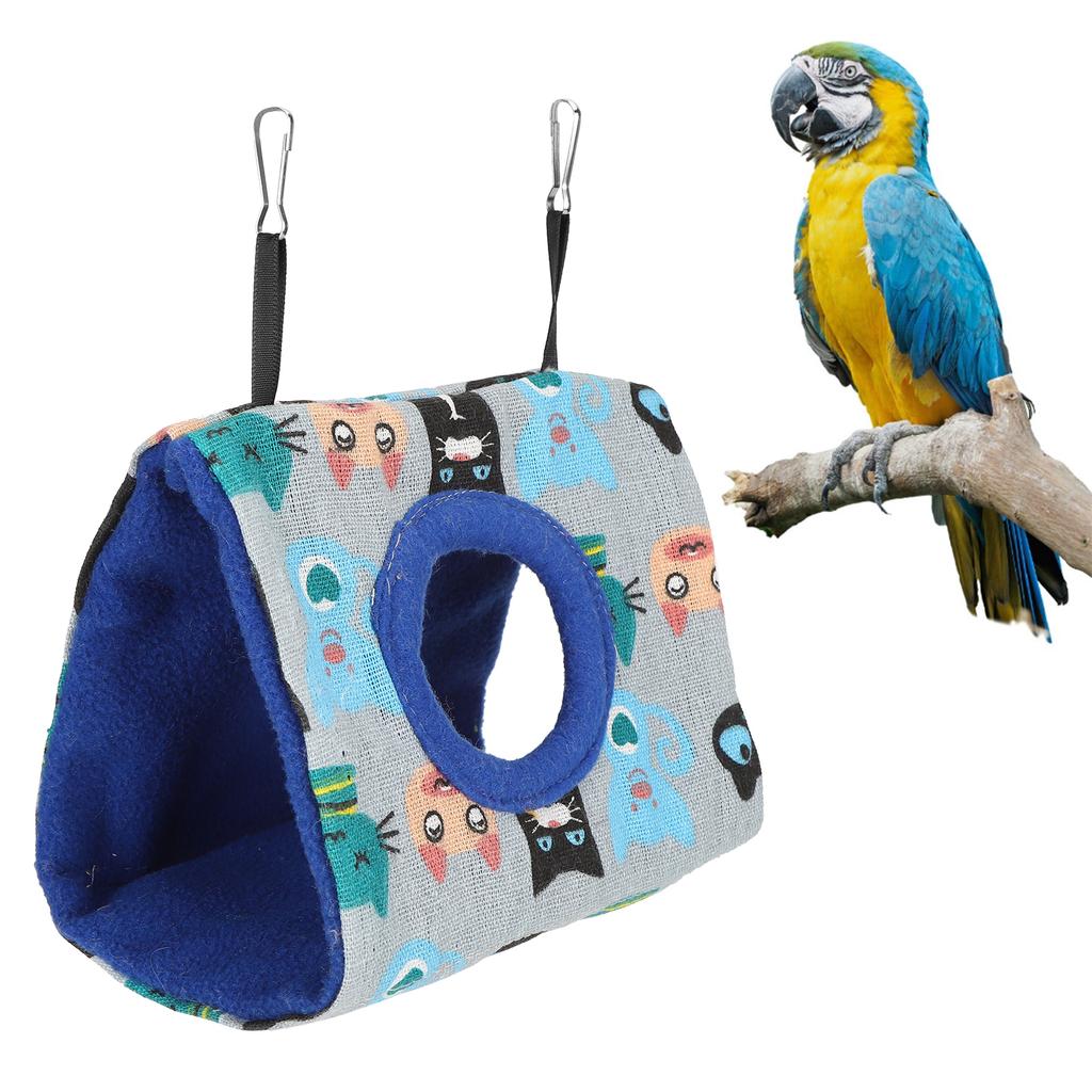 Warm Bird   House Plush   Hanging Hammock Sping Bed for Hamster   Parakeet
