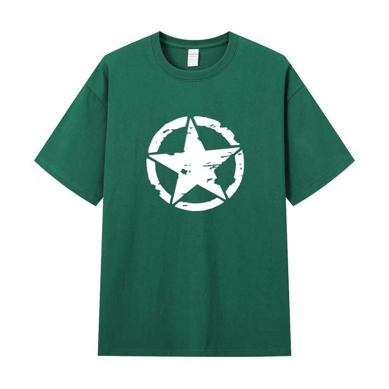 Tricou de vară pentru bărbați Tricou imprimat cu mâneci scurte din bumbac de înaltă calitate Tricou pentru femei Cămașă sport la modă Top de jogging casual