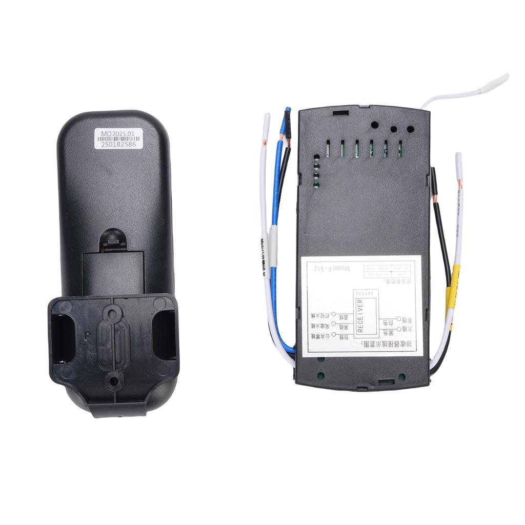 Universelles Deckenventilator-Fernbedienungskit Deckenventilator Licht Timing 3 Geschwindigkeiten Fernbedienung für Deckenventilator