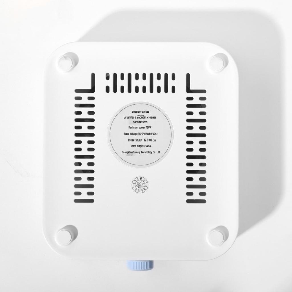 Rechargeable Silent Nail Dust Collector with Powerful Suction for Desktop Nail Grinding