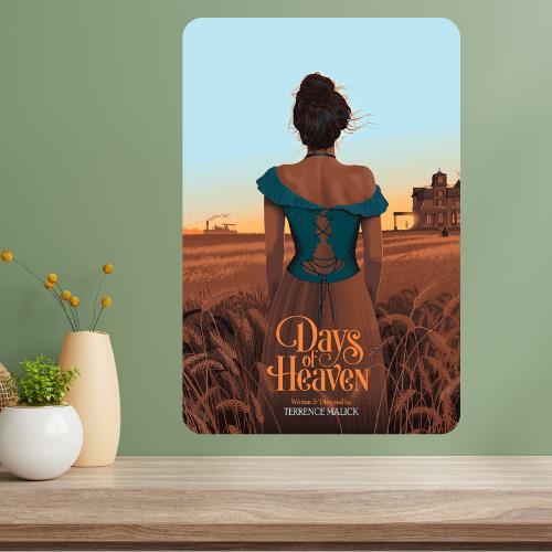

Days of Heaven Classic Movie Metal Poster Sign 20x30cm（7.8x11.8inch）
