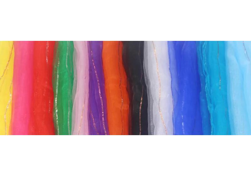 10pcs 60x60cm Solid Colors Chiffon Organza Silky Scarf Baby Girls Children Kindergarten Dance Performance Square Neck Scarf