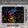 1pc Dreamy Butterfly Print Personalized Car Trunk Mat Interior Protection Cargo Liner Durable Polyester Floor Mat Safe
