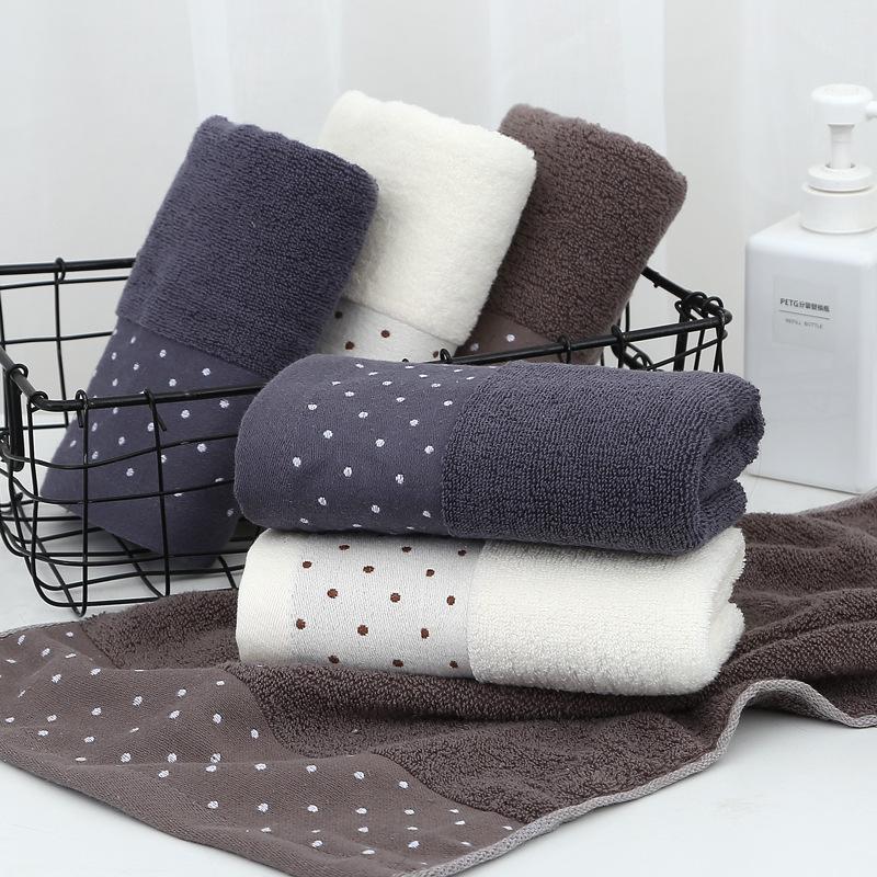 Customizable Embroidered Face & Bath Towel—Thick, Absorbent, Perfect for Gifts