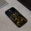 Satanic Goat Satan Devil Phone Case For iPhone 16,15,14,13,12,11 Plus,Pro Max,XS,X,XR,SE,Mini,8,7,Soft Silicone Black Cover