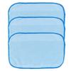 3pcs Wet Fiber Mopping Cloths Mop Pads Fits for Braava 321 380 320 380t Floor Cleaning Machine