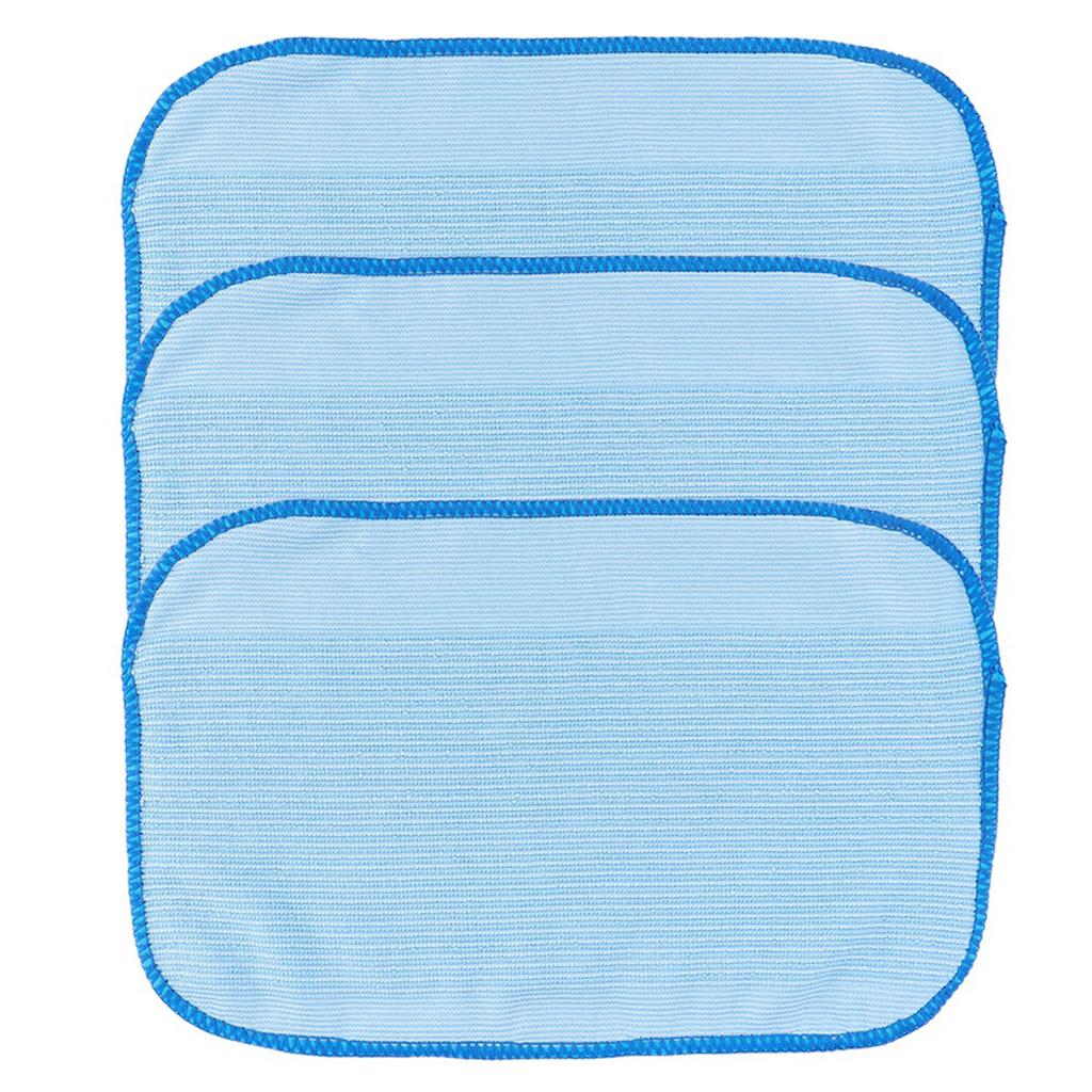 3pcs Wet Fiber Mopping Cloths Mop Pads Fits for Braava 321 380 320 380t Floor Cleaning Machine