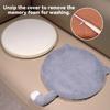 Cartoon Cat Memory Foam Office Chair Cushion Washable Multi-Use Floor Tatami Sofa Decor Seat Cushion Cute Student Chair Pad