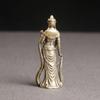 Brass Guanyin Bodhisattva Statue Desktop Ornaments Living Room Decoration Copper Religious Buddha Figurines Crafts Accessories