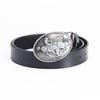 Men's Western Cowboy Two-Layer Cowhide Belt - Stylish and Casual American Waistband