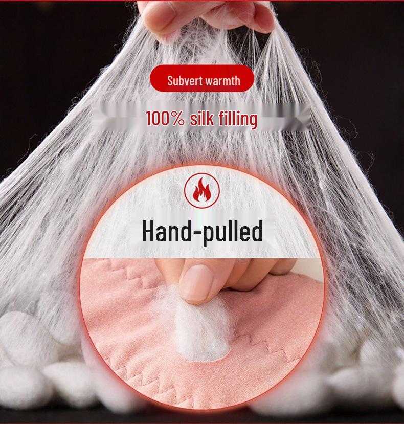 Plus Size Women's High Waist Fleece-Lined Silk Cotton Stirrup Leggings for Winter