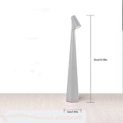 Wireless LED Rechargeable Desk Lamp Creative Living Room Study Night Lamps Top Touch Dimming Atmosphere Desktop Decoration Light