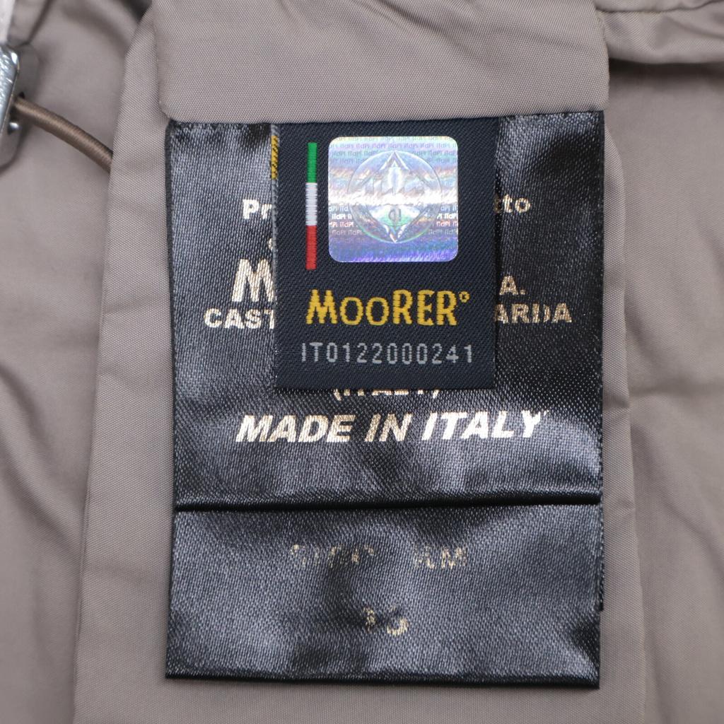 MOORER Excellent condition SIRO-KM fur collar double-breasted down jacket Jacket 46 whiteUsed