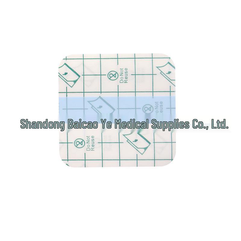 

Прозрачная водонепроницаемая тату-наклейка с ПУ-пленкой для фиксации акупунктурных точек 5x5cm Square Blank