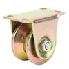 V Groove Wheel 45# Steel Sliding Door Track Rigid Caster Industrial Guiding Pulley