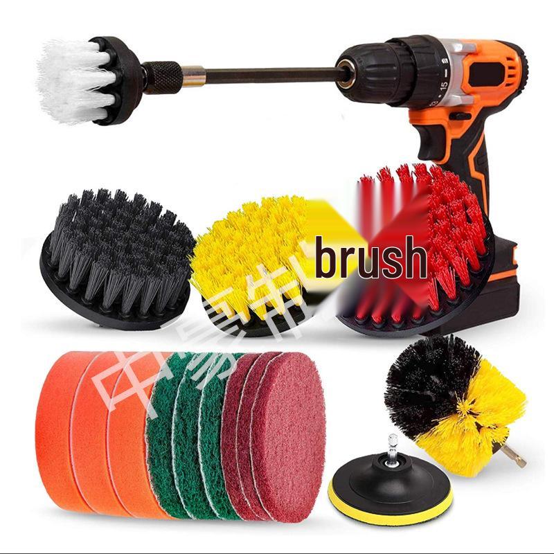 16-Piece Electric Drill Brush Cleaning Set