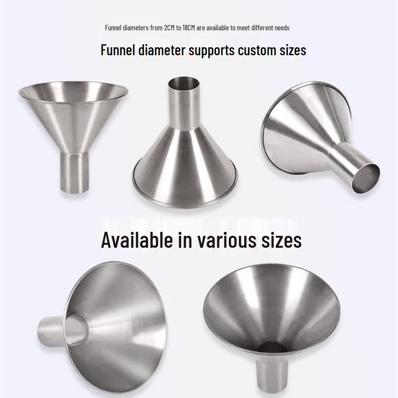Anti-Oil Bagging Funnel with Bracket