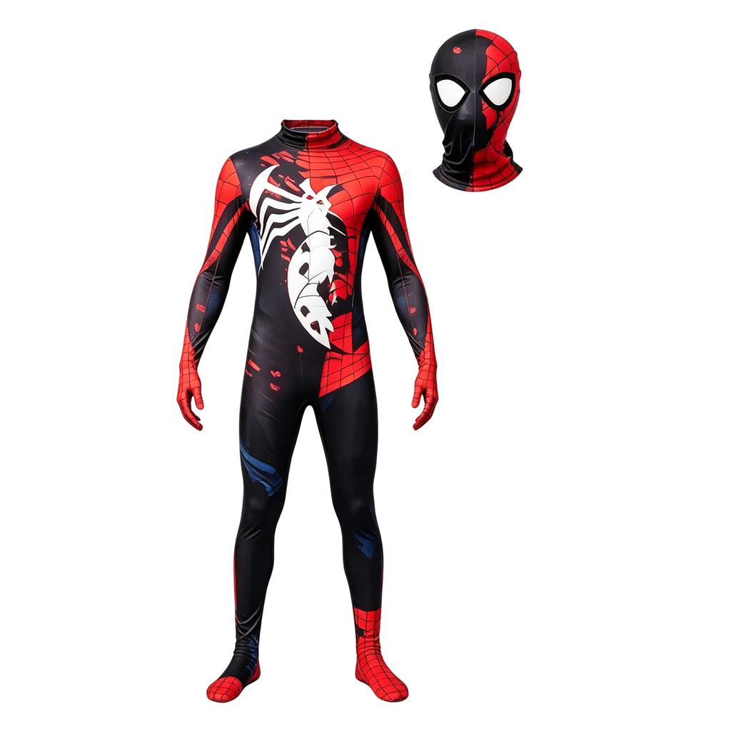 Kids and Adults Full Body Full Coverage Stretch Bodysuit Cosplay Costume for Parties