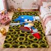 Sonic Hedgehog Carpet Non Slip Rug Plush Rug Small Rug Kitchen Floor Mat Outdoor Rug Non Shedding