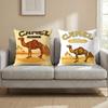 Cigarette Camel Cushion Cover Cushion Cover Set 4Pcs 50X50 45X45 40X40 Pillowcase Decorative Sofa Home Decor