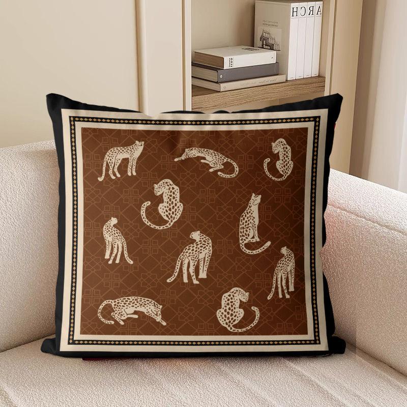 Franse Chinese Retro Kussenhoes Woonkamer Bank Kussenhoes Lichte Luxe Kussensloop Nachtkastje Taille Kussen Kussen 45x45cm